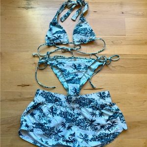 Bikini set and board shorts